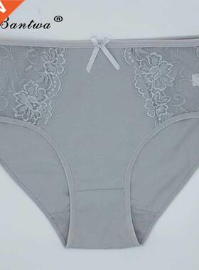 1 Piece Plus Size XXL 3XL 4XL 5XL Briefs Women Cotton Underw