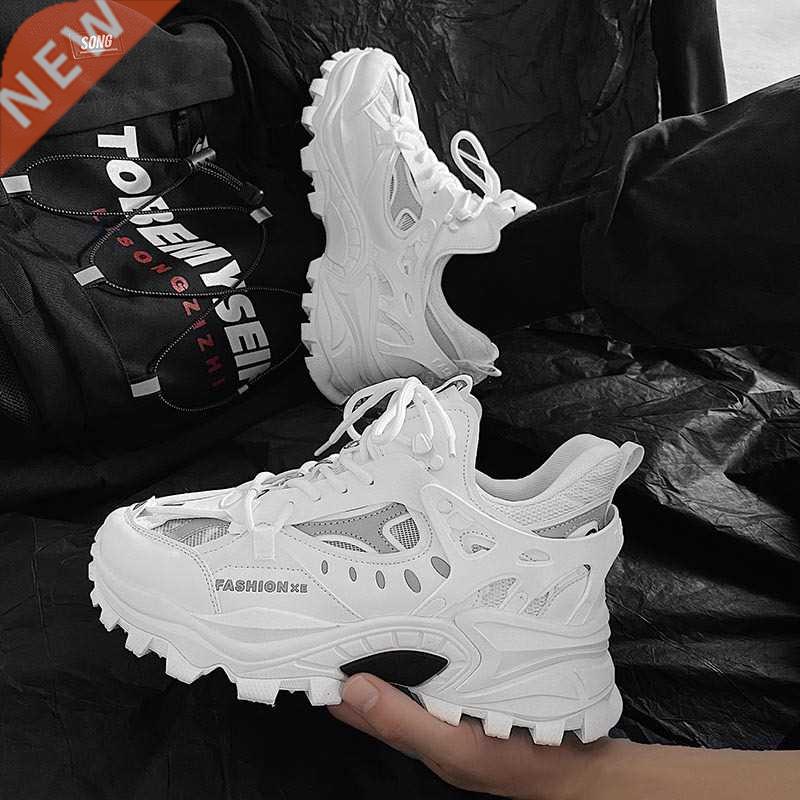 Daddy Shoes Men's Sports Shoes Autumn 2022 New Thick-Soled I