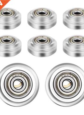 8 Pcs D Printer Plastic Pulley D Printer 625ZZ Wheels Line