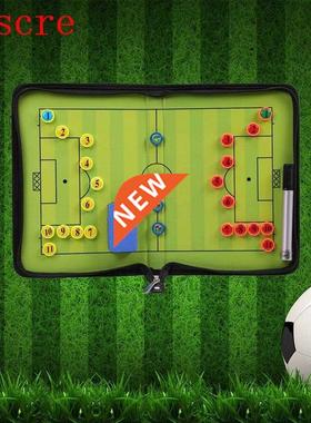 Magnetic Soccer Coach Board Folding Football Coaching Tactic