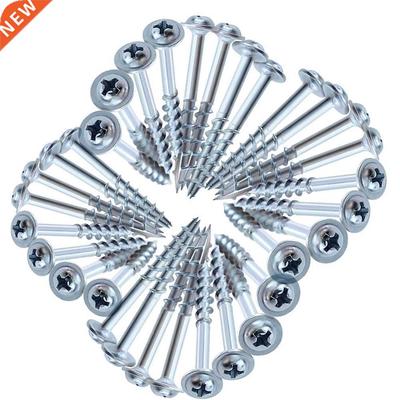 100PCS Pocket Hole Screw Wood Screw Self Tapping T20 Torx Sc