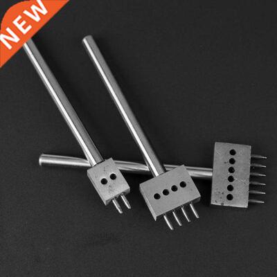 5mm 2+4+6 Prong Leather Punch Tools Row Circul Hole Stitch