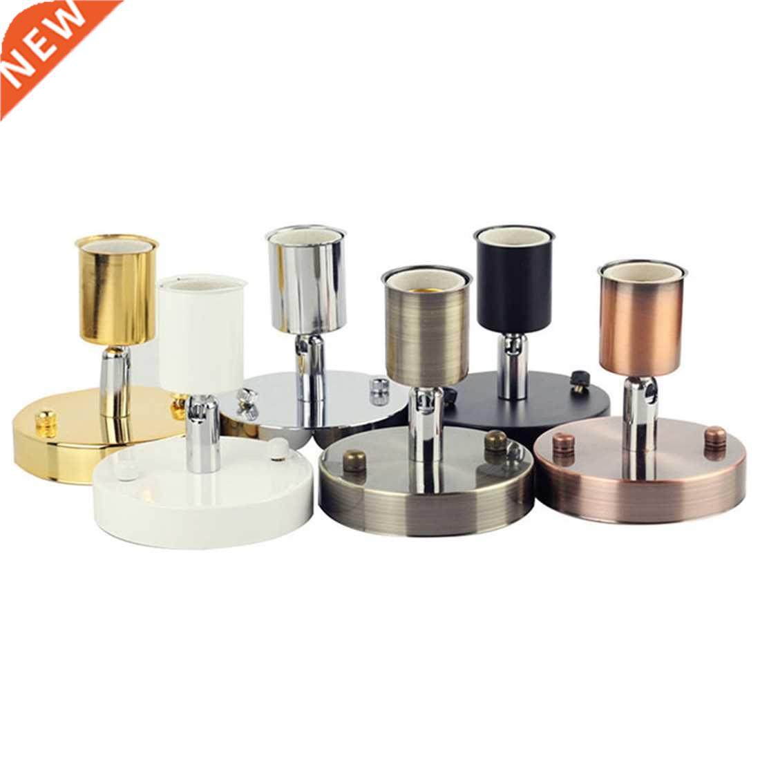 1pcs Black white silver bronze lamp base E27 Light Socket An