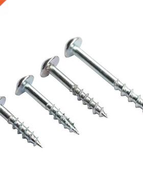 100Pcs Woodworking Antirust Oblique Hole Self-tapping Screws