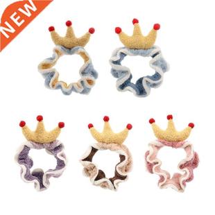 Crown Hair Band Plush Soft Skincare Headband Makeup Head Han