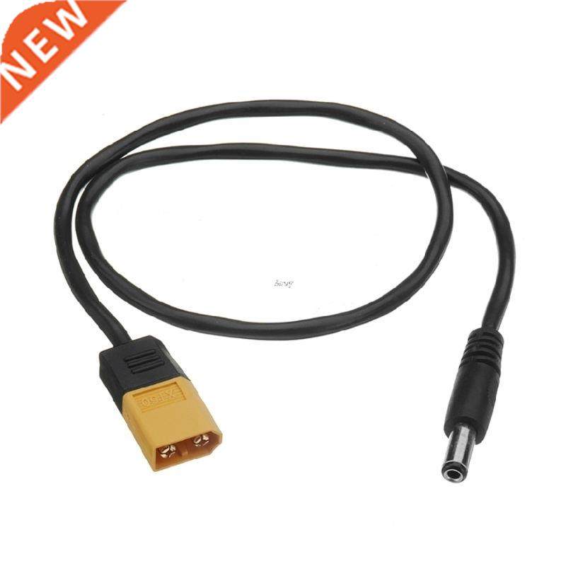 XT60 Male Bullet Connector To Male DC DC5525 Power Cable 5.5