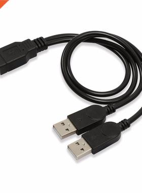 USB 2.0 A Female to Dual USB Male Jack Y Splitter Chger C