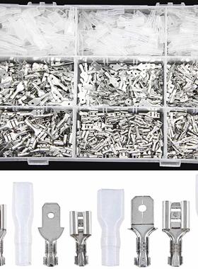 900PCS Female and male Crimp Terminal Connector 2.8/4.8/6.3m