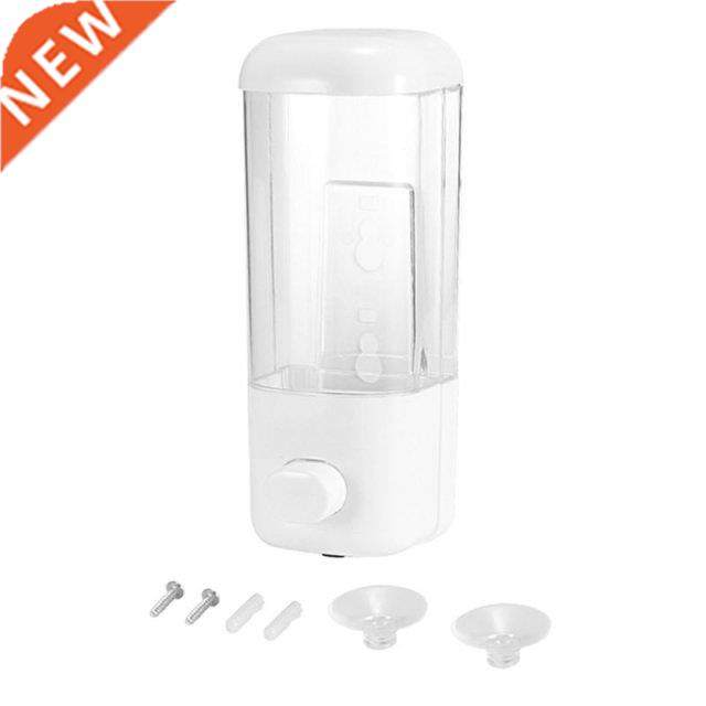 500ml Bathroom Soap Dispenser Wall Mounted Self-Adhesive Sha