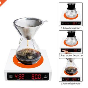 Kitchen Scale Coffee Touch Grams Food Digital Screen