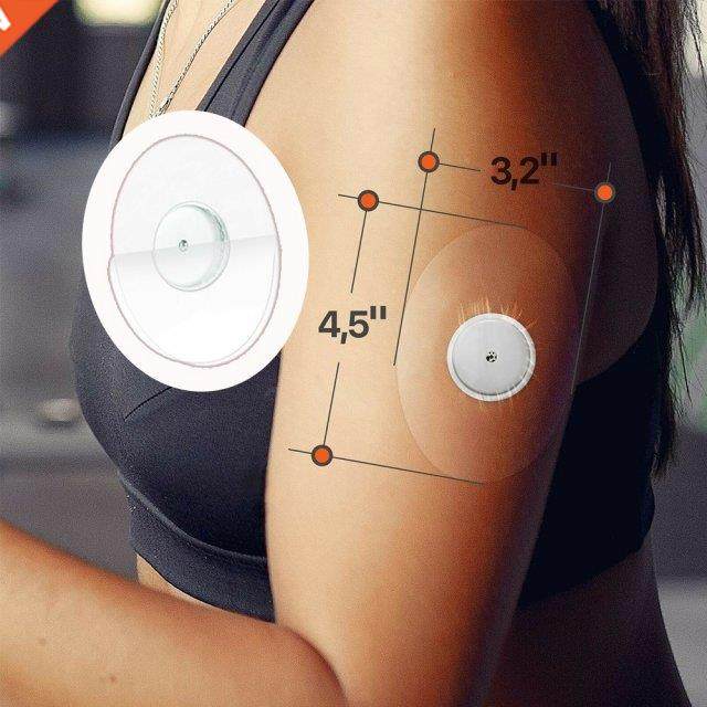 25PCS Freestyle Adhesive Patches Oval Transparent Freestyle