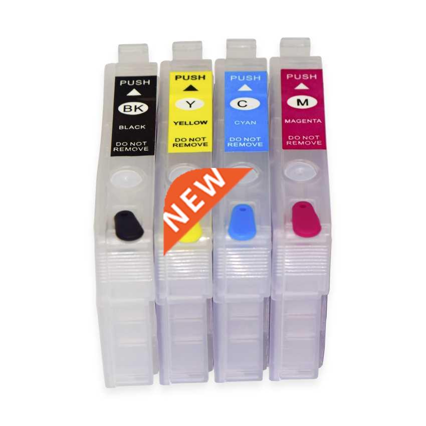 T702 T702XL Refillable Ink Cartridge for Epson Workforce Pro