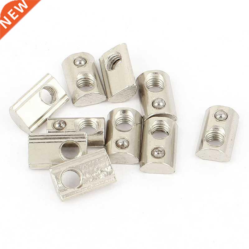 10pcs 20 Series M5 Slide-In Ball T Slot Nut 13.6mmx8.5mmx4.