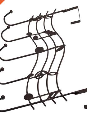 Creative Music Notes Wall Hooks Kitchen Bathroom Organizer H