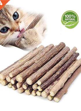 Cat Catnip Sticks Pet Teeth Cleaning Chew Toy for Cats 100%