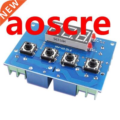 Microcomputer Digital Thermostat DC12V 2 Relay Output Temper