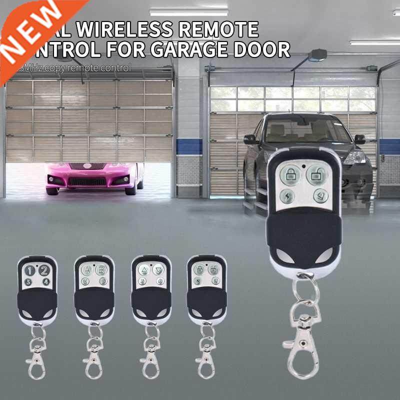 Universal 4 Buttons Gate Garage Door Opene 433MHZ Clone Fixe