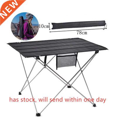 Mesa plegable portátil para acampar, muebles de exter