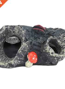 Small Resin Aquarium Decoration Log Decaying Trunk Resin Mat