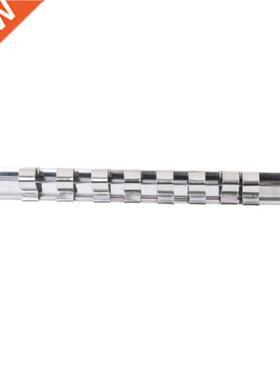 Socket Rack Holder 1/4 3/8 1/2 with 8 Clips On Rail Tool