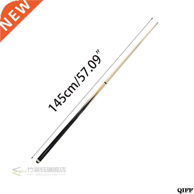 2Pcs 145cm/57inch American Snooker Wood Pool Cue Assemble Ch