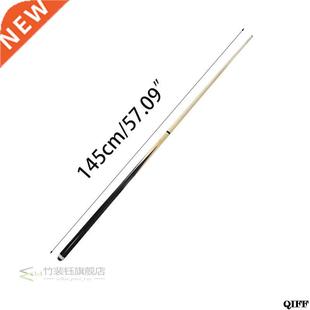 American Snooker Assemble 145cm Cue 57inch Pool 2Pcs Wood