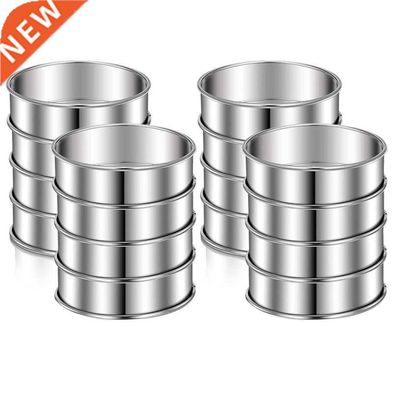 Stainless Steel Double Rolled Tart Rings,Rolled Rings Muffin