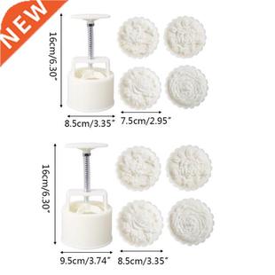 200g Mold Patterns Shaped Rose 150g Set Mooncake