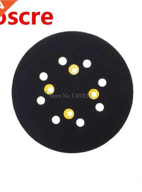 5 Inches 125 MM 8-Hole Back-up Sanding Pad 4 Nails Hook and