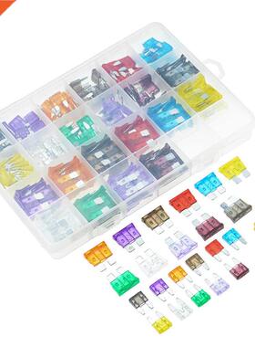 220PCS/Box Car Fuses 2A 3A 5A 7.5A 10A 15A 20A 25A 30A 35A 4