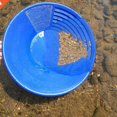 15 Plastic Gold Pan Gold Basin For Sand Mud Mineral Process