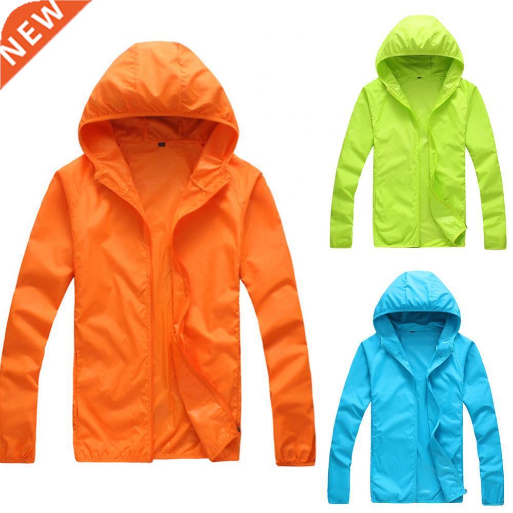 Men Sunscreen Jacket Hoodie Quick-Drying Summer Anti-Uv Shir