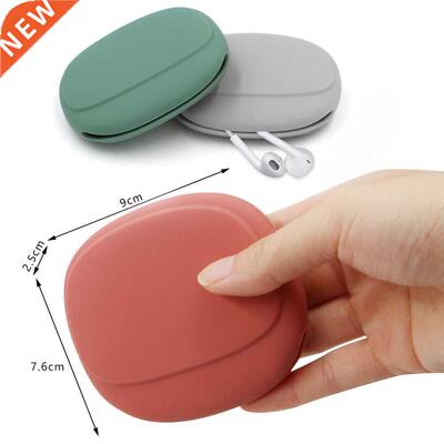 Portable Data Cable Headphone Storage Box Simple Mobile Phon