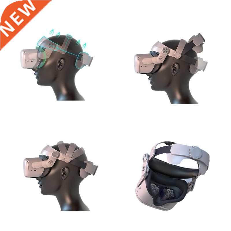 Foldable VR Headband Strap Headphone Reduce Head Pressure Po