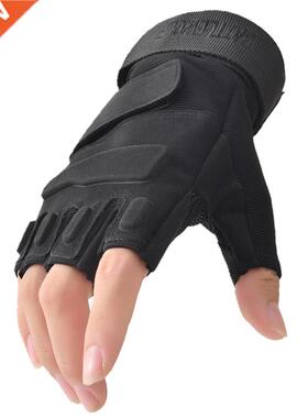 Newly Army Military Fingerless Tactical Gloves Fitness Gym M