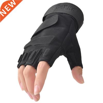 Newly Army Military Fingerless Tactical Gloves Fitness Gym M