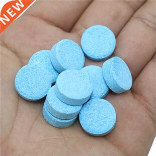 10 Pcs New solid wiper fine effervescent tablet window clean