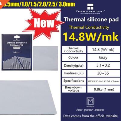 Newest Newest High-Performance Heat Dissipation Silicone Pad