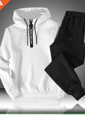 Sets Tracksuit en Autun Winter Hooded Sweatshirt Drawstrin