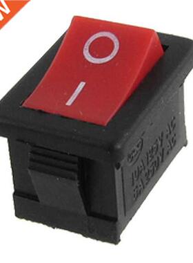 20 pcs x Red Button 2 Pin SPST ON-OFF Mini Boat Rocker Switc