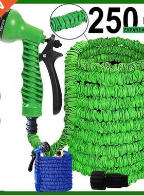 Expandable Garden Water Gun Hose 25-200FT Magic PVC Reel Pip