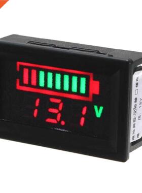 Digitale 12V Saeure Bleibatterien Indikator LED Akku kapazit