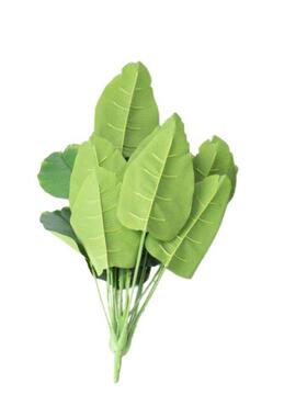 18 Leaves Potted Plant Large Artfcal Banana Tree Fake Mon