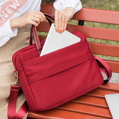 Fashion Briefcases Lap Bag Case Women Men Travel Document