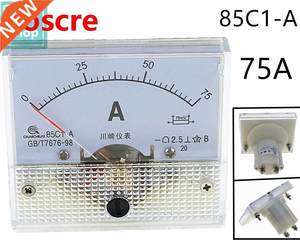 85C1-A 75A DC Analog Meter Panel AMP Current Ammeters 85C1 0