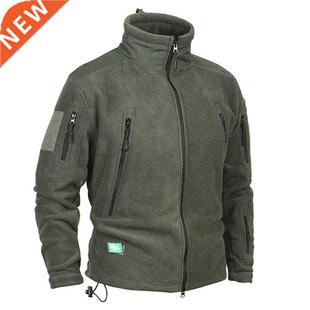 Warm Fleece Coat Mens Riding Thicken Outdoor Climbing Winter