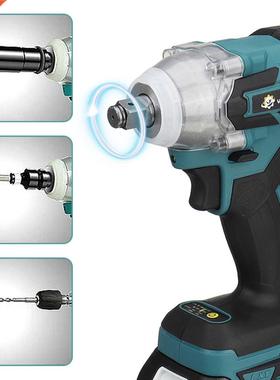 NEW 22800mAh 288VF Brushless Electric Impact Wrench 1/2 Lith