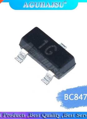 100PCS BC847C SOT2 BC847 SOT SMD SOT-2 1G 0.1A/45V new tra
