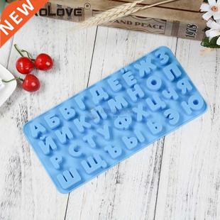 Russian Alphabet Silicone Mold Letters Chocolate Mold 3d Cak