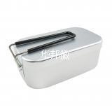 With Handle Leak Proof Office Food Container Students Alumin